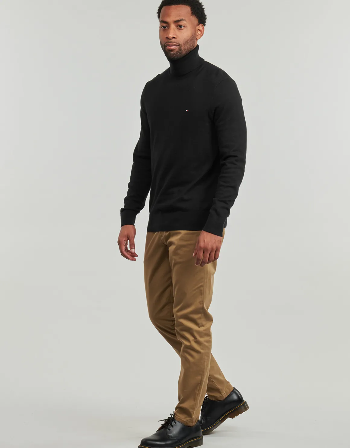 PIMA ORG CTN CASHMERE ROLL NECK