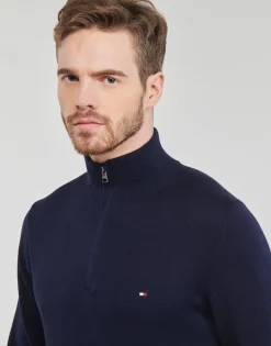 PIMA ORG CTN CASHMERE ZIP MOCK