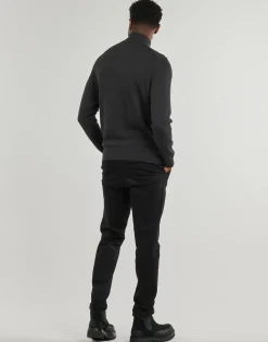 PIMA ORG CTN CASHMERE ZIP MOCK