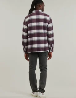 PLAID COALING LS SHIRT