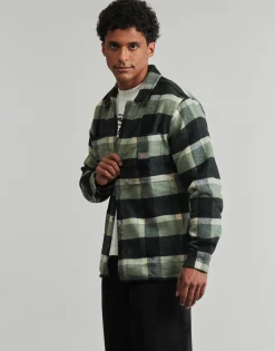 PLAID COALING LS SHIRT