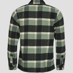 PLAID COALING LS SHIRT