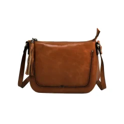 Pochette Cuir De Vachette Collet Végétal 66820