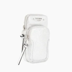 Pochette de téléphone argent Pasqua