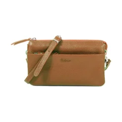 Pochette En Cuir De Vachette Grainé 69600