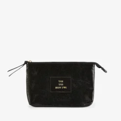 Pochette noire Romane