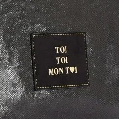 Pochette noire Romane