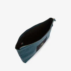 Pochette verte Romane