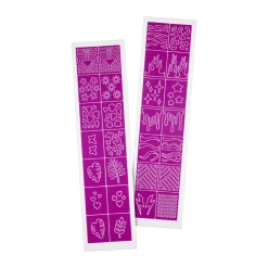 Pochoirs pour Ongles Nail Art Stencils