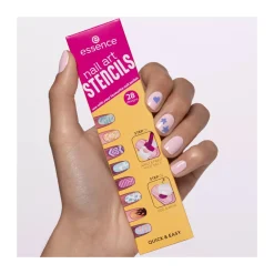 Pochoirs pour Ongles Nail Art Stencils