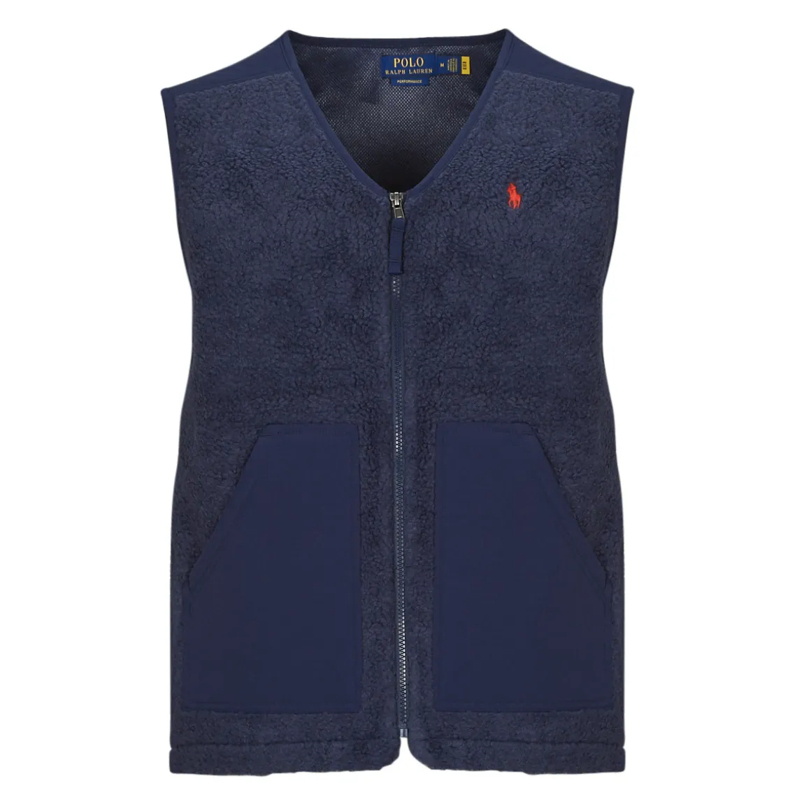 POLAIRE SHERPA ZIPPEE SANS MANCHE