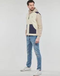 POLAIRE SHERPA ZIPPEE SANS MANCHE