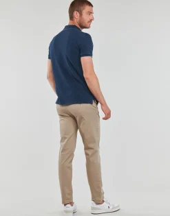 POLO AJUSTE DROIT EN COTON BASIC MESH