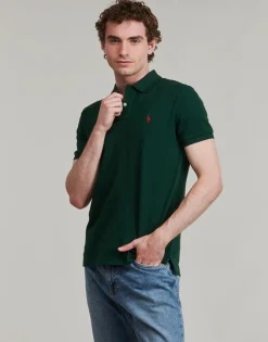 POLO AJUSTE DROIT EN COTON BASIC MESH