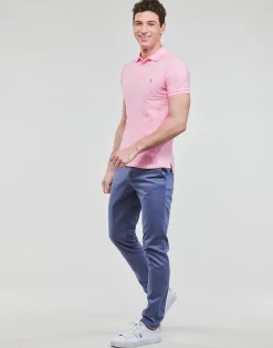 POLO AJUSTE SLIM FIT EN COTON BASIC MESH