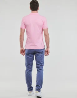 POLO AJUSTE SLIM FIT EN COTON BASIC MESH