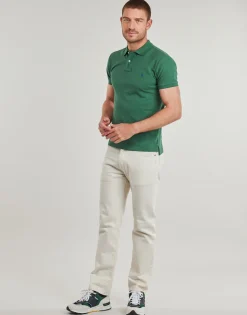 POLO AJUSTE SLIM FIT EN COTON BASIC MESH