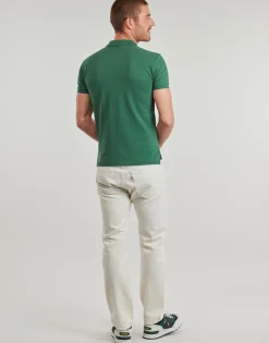 POLO AJUSTE SLIM FIT EN COTON BASIC MESH