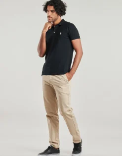POLO AJUSTE SLIM FIT EN COTON STRETCH MESH