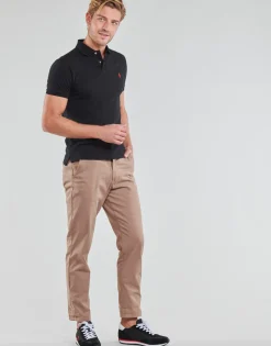 POLO AJUSTE SLIM FIT EN COTON BASIC MESH