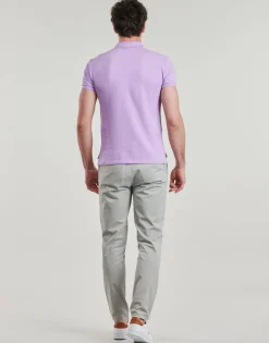 POLO AJUSTE SLIM FIT EN COTON BASIC MESH