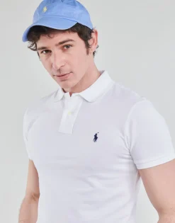 POLO AJUSTE SLIM FIT EN COTON BASIC MESH