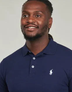 POLO COUPE AJUSTEE SLIM FIT EN COTON STRECH MESH