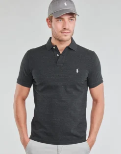 POLO COUPE DROITE EN COTON BASIC MESH