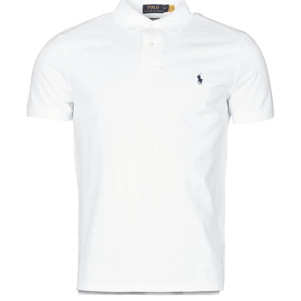 POLO COUPE DROITE EN COTON BASIC MESH