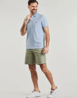 POLO COUPE DROITE EN COTON BASIC MESH