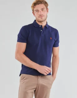 POLO COUPE DROITE EN COTON BASIC MESH