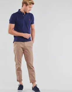 POLO COUPE DROITE EN COTON BASIC MESH