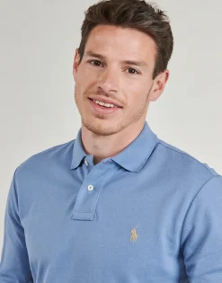 POLO COUPE DROITE EN COTON BASIC MESH