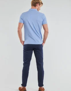 POLO COUPE DROITE EN COTON BASIC MESH