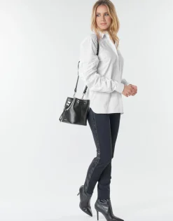 POPLIN BLOUSE W/ GATHERING