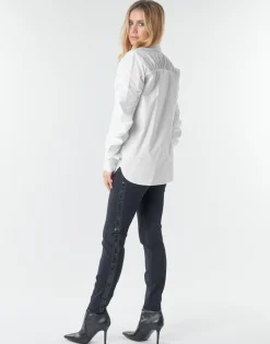 POPLIN BLOUSE W/ GATHERING