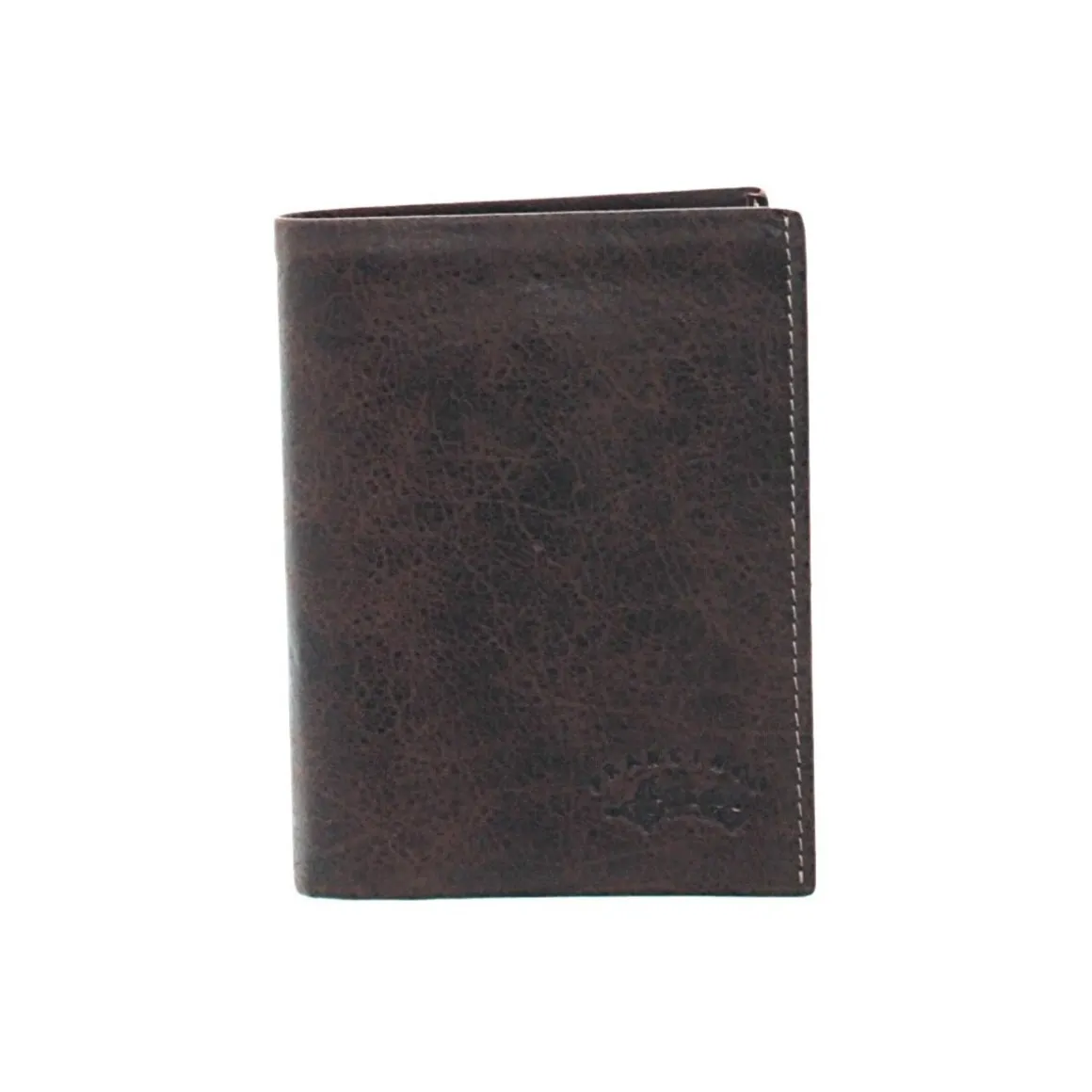 Portefeuille en cuir ref_lhc32380-marron