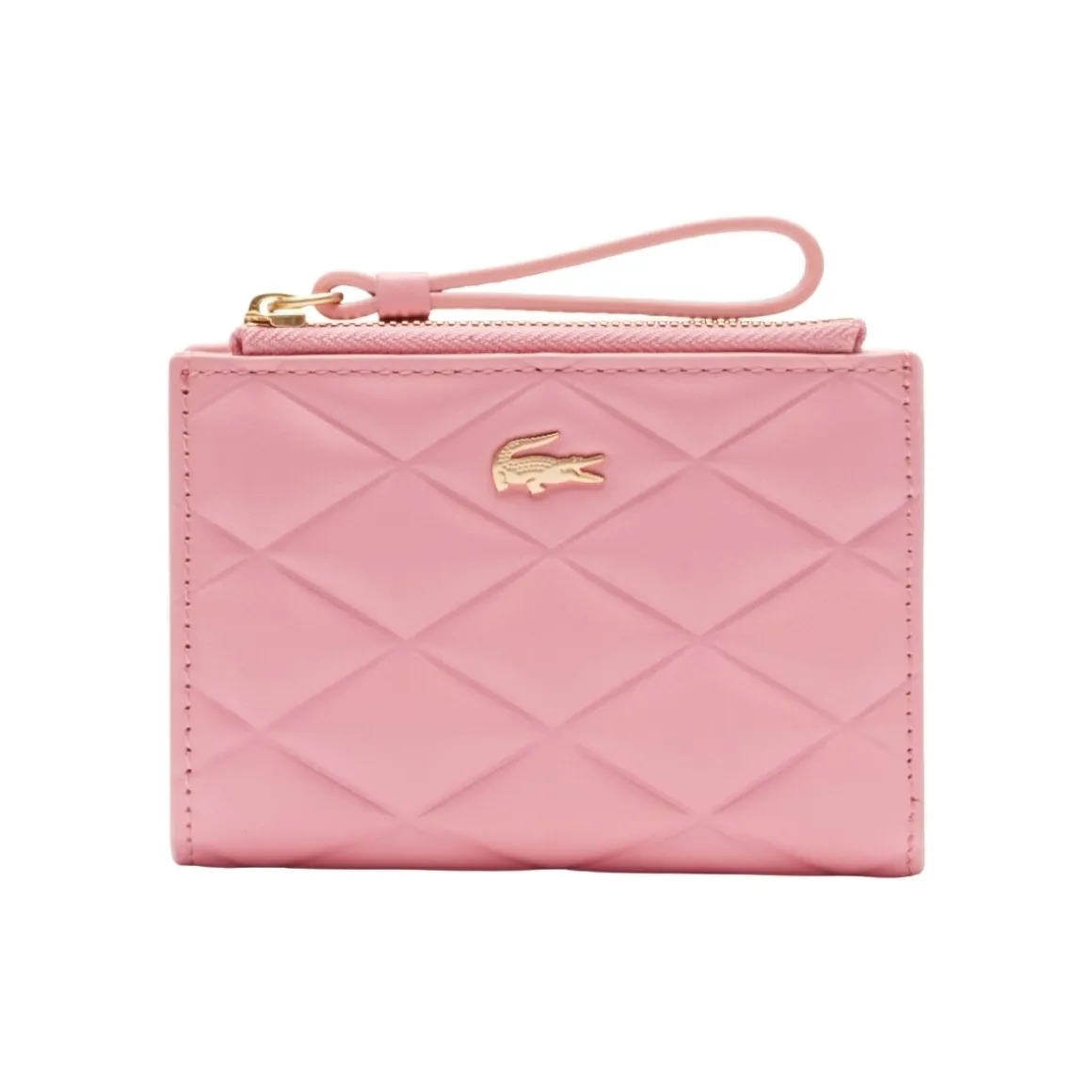 Portefeuille Ref 66641 R30 Rose 12*8.5*2 cm