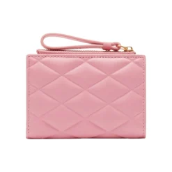 Portefeuille Ref 66641 R30 Rose 12*8.5*2 cm