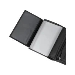 Portefeuille homme Ref 66461 Noir 14.5*10*1.5 cm
