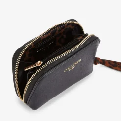 Porte-monnaie noir Rosazia