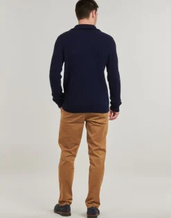 PULL 1/2 ZIP EN LAINE MELANGE