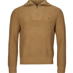 PULL 1/2 ZIP EN LAINE MELANGE