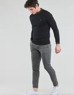 PULL COL ROND AJUSTE EN COTON PIMA