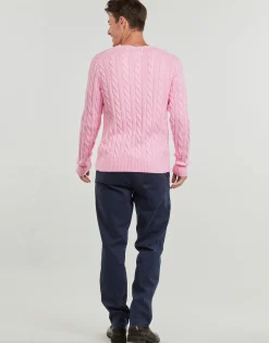 PULL COL ROND EN MAILLE TORSADEE