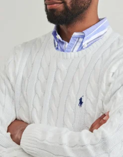 PULL COL ROND EN MAILLE TORSADEE