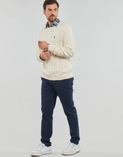 PULL COL ROND EN MAILLE TORSADEE