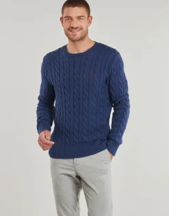 PULL COL ROND MAILLE TORSADEE