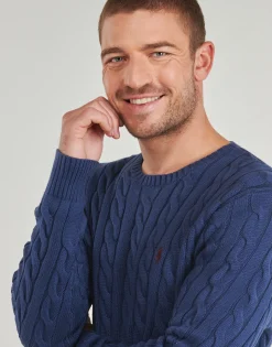 PULL COL ROND MAILLE TORSADEE