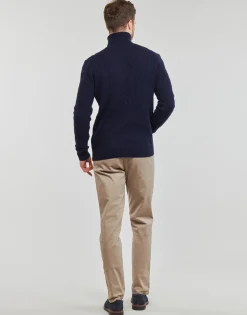 PULL COL ROULE EN MAILLE TORSADEE